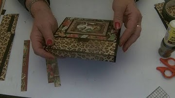 Graphic 45 Safari Adventure Photo Wallet Tutorial Video 2