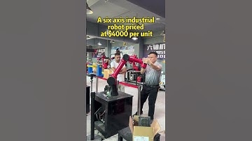 Arm span 930, load 5kg, drag teaching without programming #Six axis robot #industrial robot #Robot