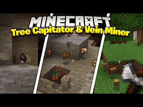 Keyyards Tree Capitator and Vein Miner - Minecraft Bedrock