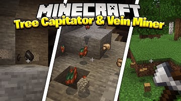 Keyyards Tree Capitator and Vein Miner - Minecraft Bedrock