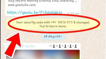 What Is WhatsApp Group Security Code Changed With