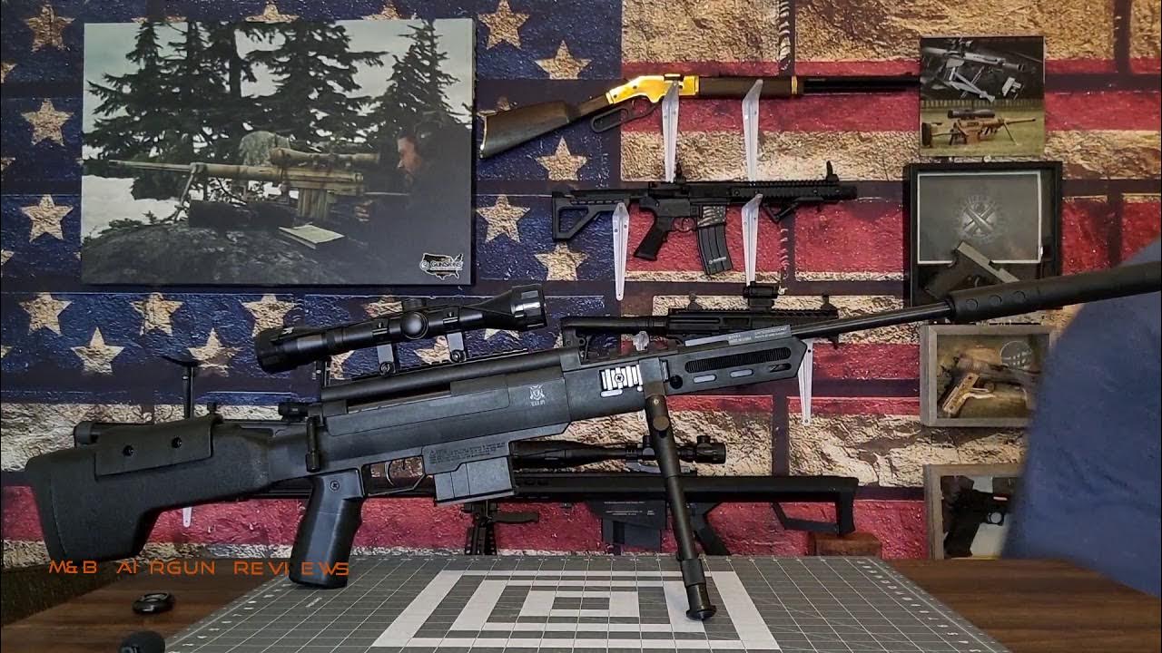 La célèbre carabine à plombs Black Ops Sniper, 90 mètres 