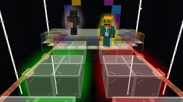 How To Make Glass Bridge Game (Minecraft Bedrock)