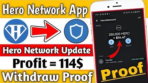 Hero Network App | Hero Network Withdrawal |How To Withdraw Hero Network |Hero Network Real Or Fake
