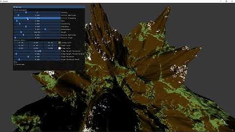 Procedural Terrain using Simplex Noise