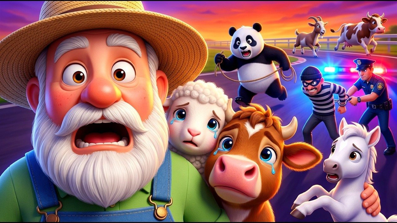 Old MacDonald Had a Farm🐮 | 24/7 Farm Animals & Farm Stories | Kids Story