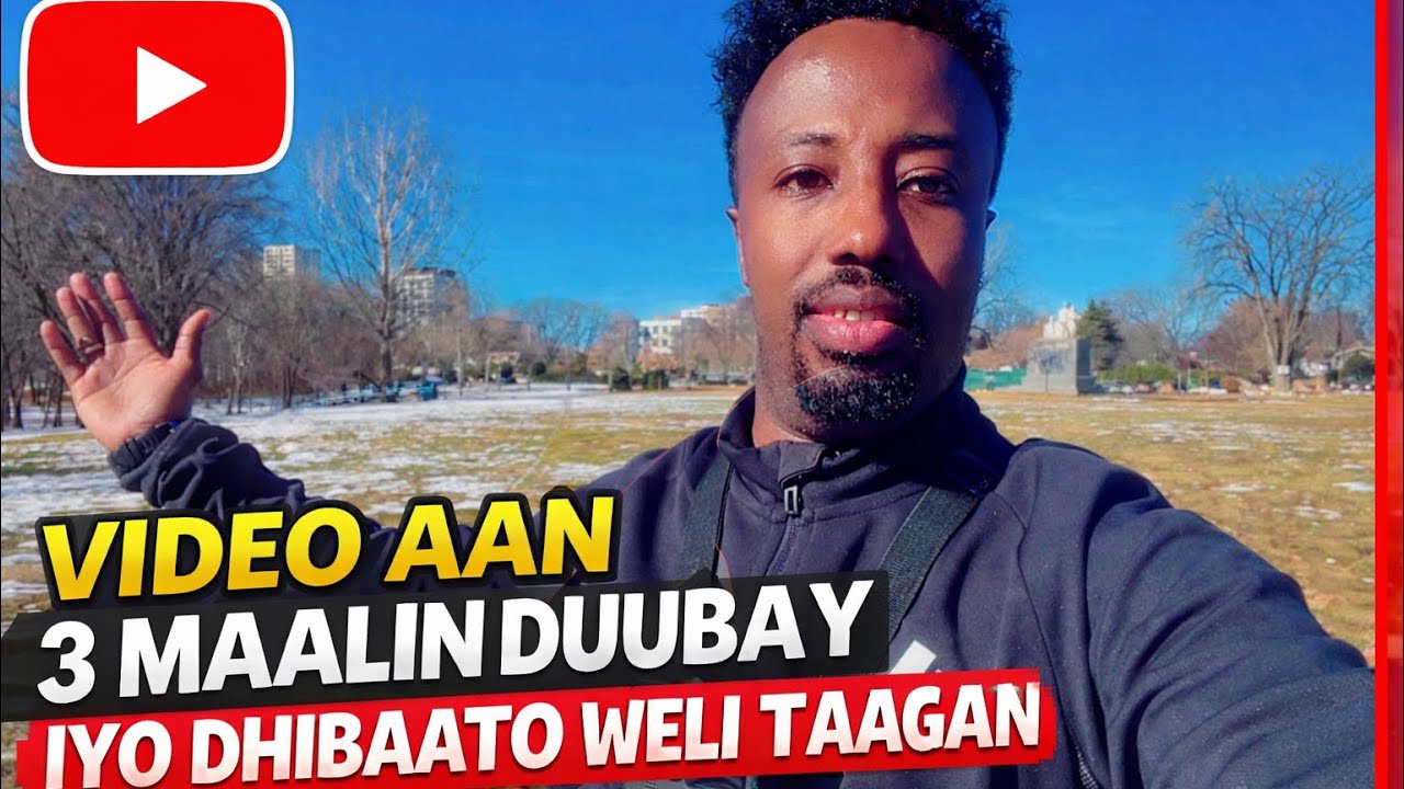 MAXAA ANIGA IYO VIDEO GAAN NA KALA HAYSTA. WAXAAN DUUBAYEY 3 MAALMOOD OO ISKU XIGTA
