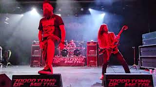 Fleshcrawl: "Into The Fire of Hell" (live) 70,000 Tons of Metal 2024 Royal Theater