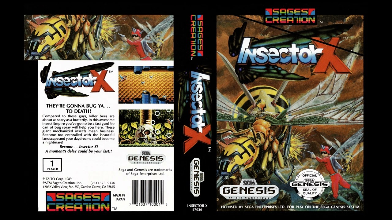 [SEGA Genesis Music] Insector X - Full Original Soundtrack OST