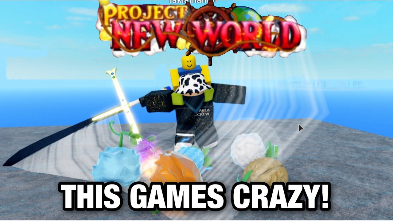 PROJECT NEW WORLD AN UPCOMING ONE PIECE ROBLOX GAME! (Showcasing
