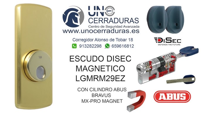 ESCUDOS MAGNETICO DISEC [PUERTA] [COMPARATIVA] [MAG3G] [MRM29E] [MRM25E]  KRIPTON MAGNETICO 2024 