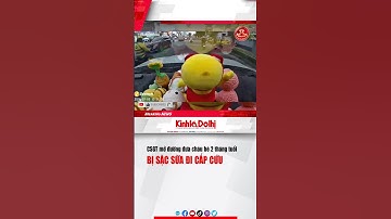 CSGT mở đường đưa cháu bé 2 tháng tuổi bị sặc sữa đi cấp cứu #tintuc #bantin #news