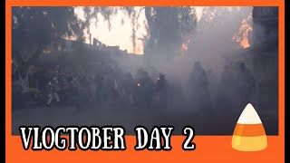 VLOGTOBER 2021 DAY 2 - KNOTTS SCARY FARM