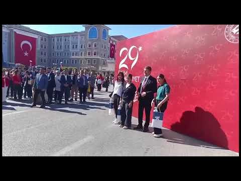 Adıyaman'da Cumhuriyetin 101’inci yılı coşkuyla kutlandı… Başkan Tutdere’ye sevgi seli…