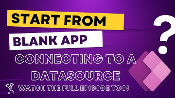 Power Apps Basics: Starting from blank app on Canvas App