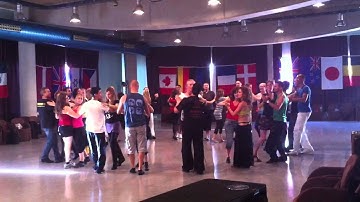 Zouk Lambada Roda class with Xavi and Laura, Dansabrasil 2011 Congress