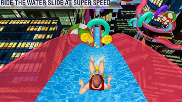 Water Slide Adventure 3D || Android iOS Gameplay