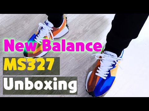 New Balance 327/New Balance MS327LAA on feet review/New Balance MS327 unboxing