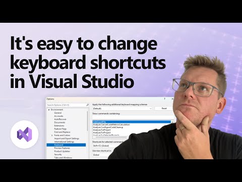 Customize Keyboard Shortcuts in Visual Studio
