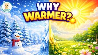 Why Does It Get Warmer in Spring? 🌸☀️ Spring for Kids