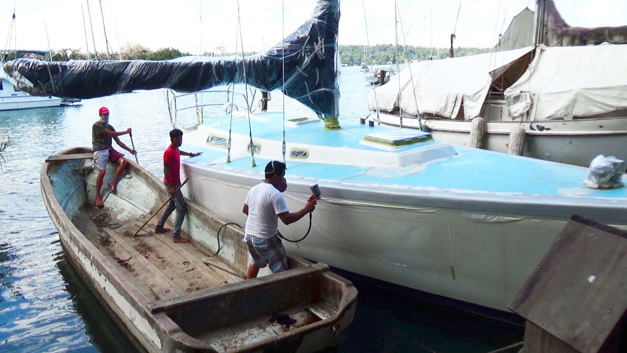 Our Sailboat gets a MAKEOVER!  — Sailing Uma [Step 115]