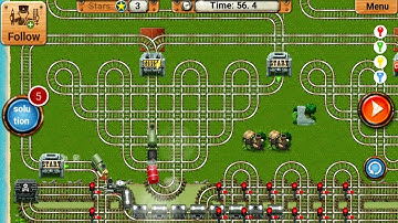 Rail Maze 2 Addictive Gameplay - Train Puzzle Game - Android Gameplay #1927