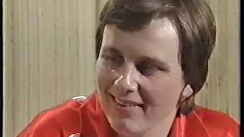 Keith Deller Interview After Defeating Jocky Wilson 1983 World Darts Championship