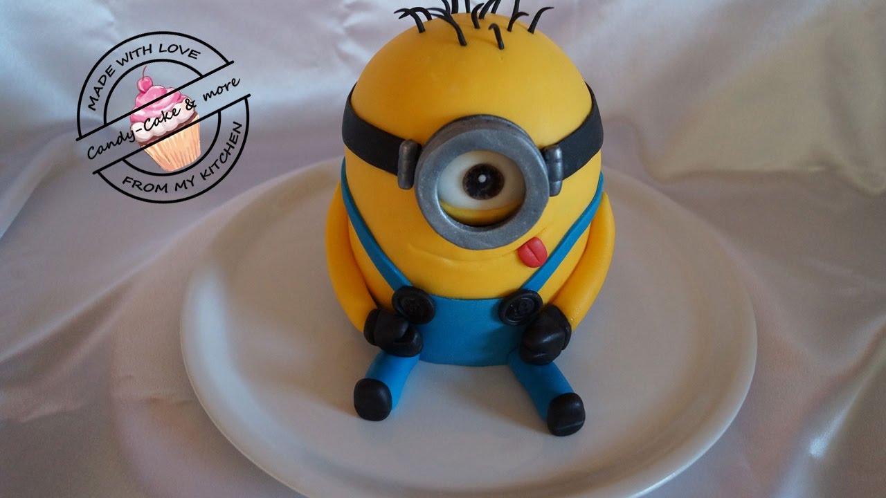 Minion Cake I Tutorial I Motivtorte