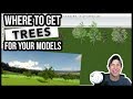 4 PLACES TO GET TREES for your SketchUp Models