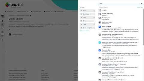 Quick Search - Learn Atlassian Confluence & Linchpin Intranet #35