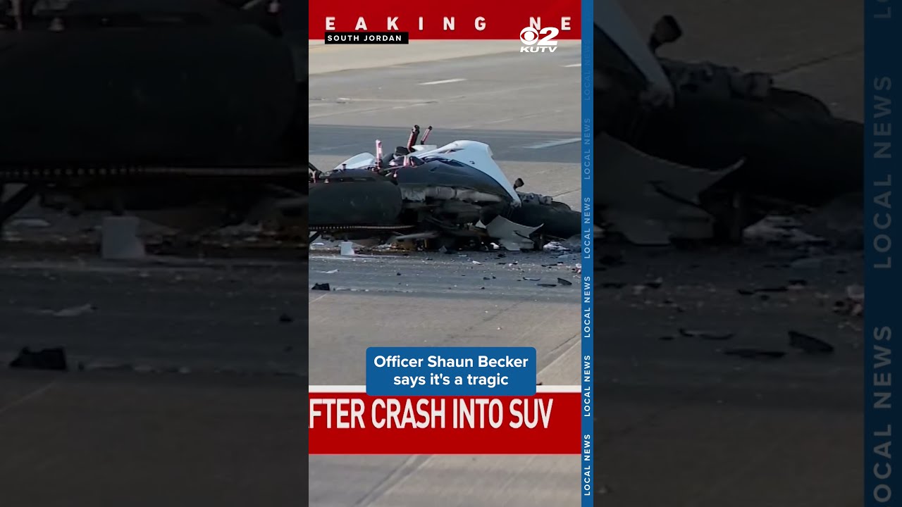 One Killed In South Jordan Crash Involving Motorcycle Another Vehicle