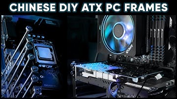 DIY ATX PC frames from AliExpress & eBay China (open air mAtx test bench computer case)