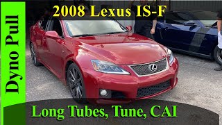 2008 Lexus ISF FBO 5.0 V8 Hits the Dyno With Impressive Power