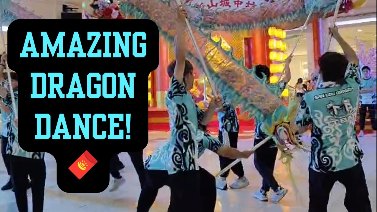 Amazing Dragon Dance! 🧧