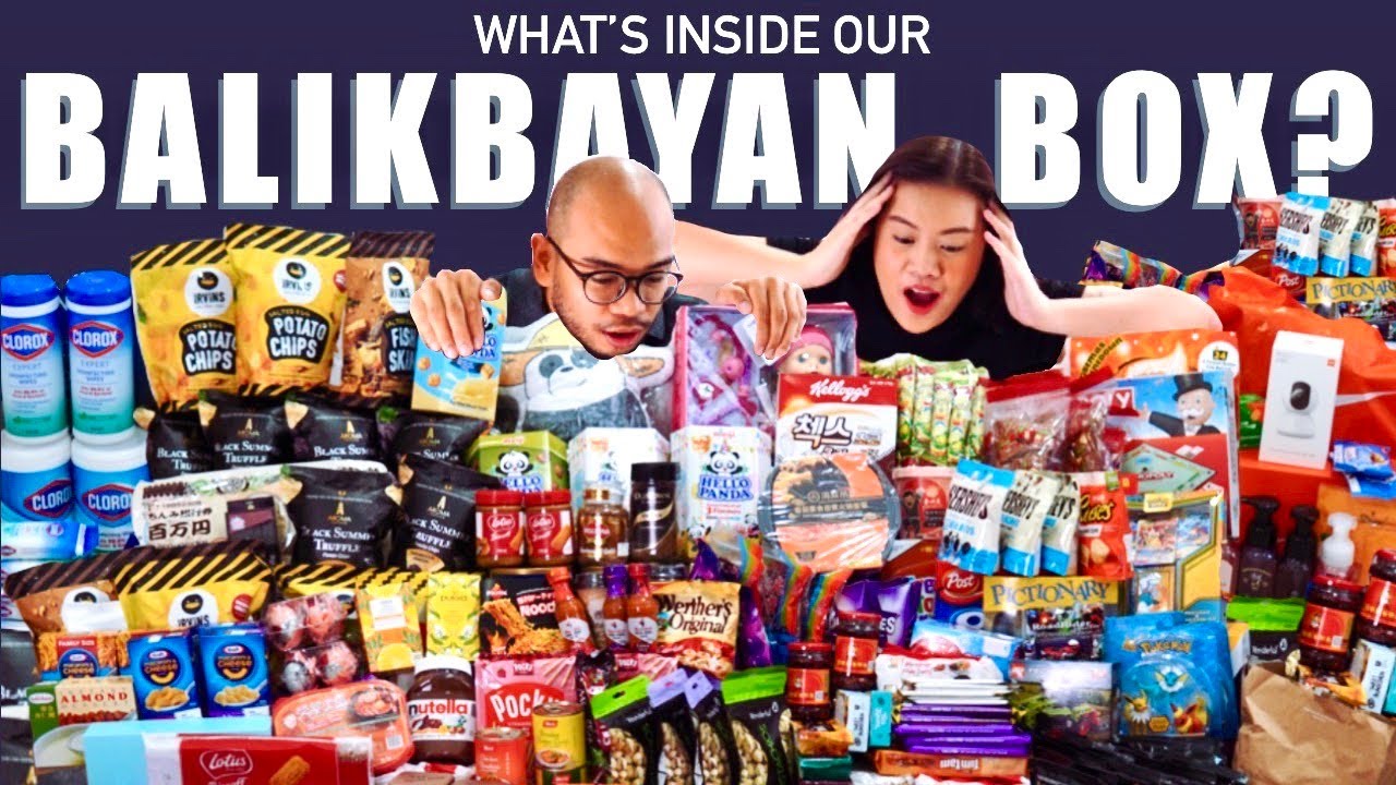 New Normal Balikbayan Box from Singapore to Philippines LBC A Table