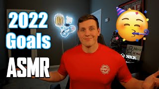 Happy New Year ASMR | Reviewing 2021 And Goals For 2022