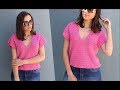 BLUSA FÁCIL PARA INICIANTES | CROCHÊ