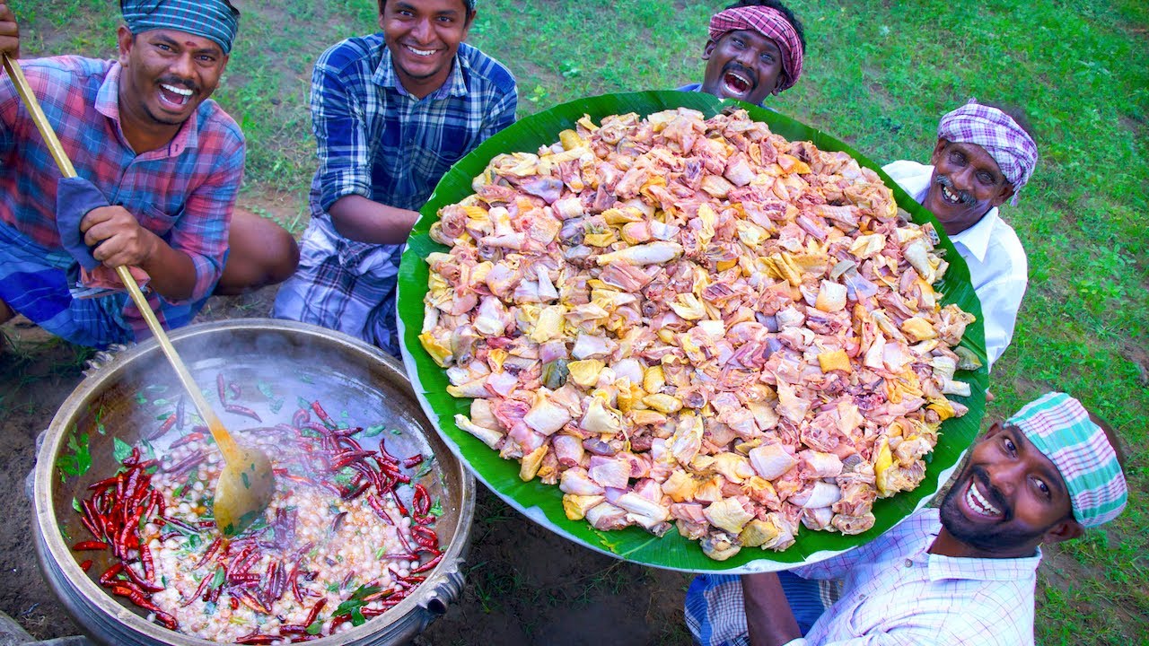 CHICKEN FRY  Pallipalayam Chicken Recipe Cooking In Village  Tamil Nadu Special Country Chicken Fry