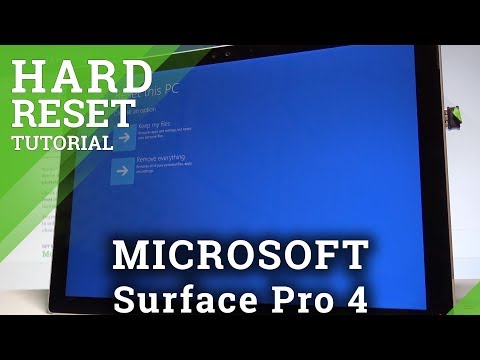 How to Hard Reset MICROSOFT Surface Pro 4 - Remove Password |HardReset.info