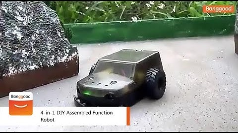 4-in-1 DIY Assembled Function Robot - Shop on Banggood