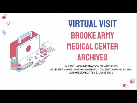 IMR455 VIRTUAL VISIT - BROOKE ARMY MEDICAL CENTER
