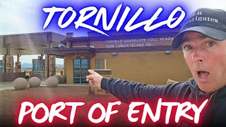 Tornillo Port of Entry. BORDER CHECK POINT. Migrant Crisis. TEXAS