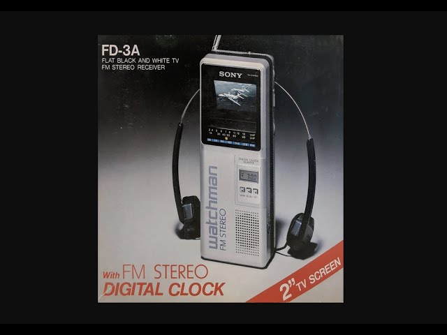 SONY watchman FDL-33S ジャンク Vintage Sony Color Watchman FDL-310 Portable LCD Powers On Japan