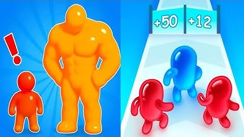 Tall Man Run vs Join Blob 3D - All Levels Gameplay Android iOS Ep1