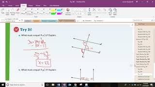 Full Lesson 6-8 Angles, Lines, Transversals Part 3 Update