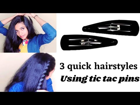 Metal Tic Tac Hair Clips For Women & Girls - Chawoogroup
