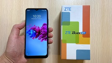 ZTE Blade A71 Incoming Call & Unboxing