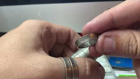Working On Coin Rings - Rathburn Ring Stretcher