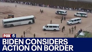 Biden considering executive action on border