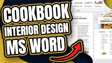 [AMAZON KDP] Book Interior Design Using Microsoft Word Document For Non-Fiction Books And Cookbooks